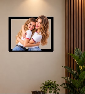Kişiye Özel Fotoğraflı Arkadaşlık Çerçevesi – 3D Dekoratif Duvar Tablosu
