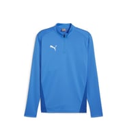 Puma Teamgoal Training 1/4 Zıp Top Erkek Futbol Antrenman Sweatshirts 65862902 Mavi