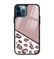 iPhone 11 Pro Kahve Leopar Tasarımlı Glossy Telefon Kılıfı