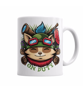 League Of Legends Teemo Kupa Bardak Porselen