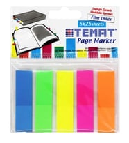 Temat İndex İşaret Bant Film 12x45 5 Lİ 10861