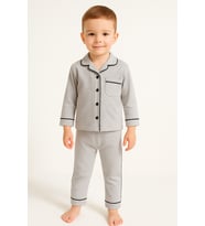 Unisex Bebek Alt Üst Pijama Takım-Grimelanj
