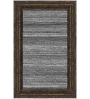 Eliana Home Baskılı, Yıkanabilir Kaymaz Taban Salon Halısı LNA0508 100x150 cm (Gri)