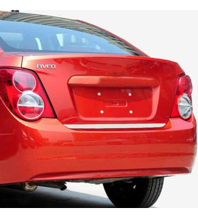 Chevrolet Aveo Sedan Krom Bagaj Alt Çıta 2011 Ve Üzeri P.Çelik
