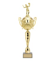 ODAK KUPA - Figürlü Kupalar - Voleybol Kadın Figürlü Kupalar FG-090 B - 62 cm