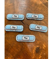 5 ADET SÜNGER ARMA SET DİKİŞ GİYİM AKSESUARI 10X3 CM (Mavi)