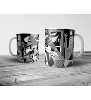 Pixxa Nightmare Before Christmas - Picasso, Guernica Kupa Bardak  