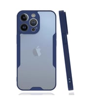 Apple İphone 14 Pro Max Kılıf Platin Silikon - Lacivert