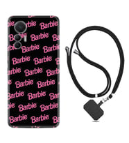 Xiaomi 12 Lite Kılıf Resimli Boyun Askılı İpli Desenli Silikon Barbie 1404