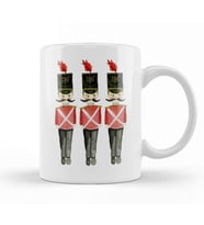 Christmas Nutcracker Soldiers Kupa Bardak Porselen