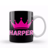 Harper  Name personalized Custom   vintage Retro Rainbow Style Design Gift Baby Gift For Her Kupa Bardak Porselen
