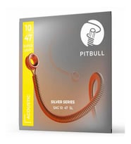 Pitbull Strings Silver Series SAG 10-47 SL Takım Tel Akustik Gitar Teli 010-047