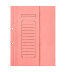 Yarım Kapak Lüx Pembe Dosya - 5 adet