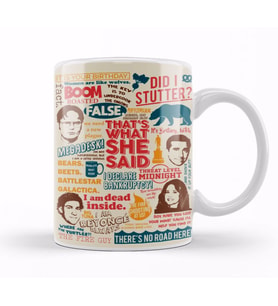 The Office Quotes Colors Kupa Bardak Porselen
