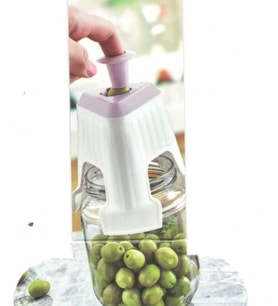 Zeytin Çizme Aparatı - Kesme Makinesi - Parmaklık Hediyeli