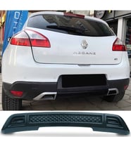 Renault Megane 3 Difüzör Parlak Siyah Plastik Servis Model Izgaralı Arka-difizör-bodykit-ek-karlık