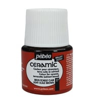 Pebeo Ceramic Seramik Boyası 17 Light Scale Brown 
