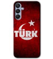 Galaxy A35 Kılıf HD Desen Baskılı Kılıf - Ayyıldız Türk