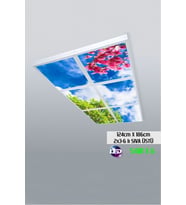 124cm X 186cm-altılı- Led-sıva Üstü-324 Watt-mağaza Led Aydınlatma-avize Modelleri