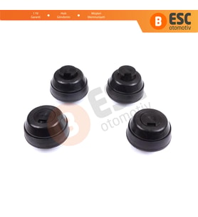 Mercedes W124 R219 W202 W210 W220 C208 A208 0019979586 için 4 Adet Kriko Lift Kaldırma Kauçuk Takozu