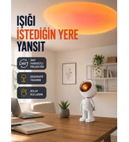 Dekoratif Gün Batımı Işığı – Astronot Figürlü Yeni Nesil