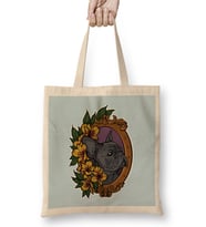 French Bulldog 05 Bez Çanta Uzun Saplı