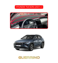 HYUNDAİ TUCSON 2021+TORPİDO KORUMA HALISI KIRMIZI KENAR