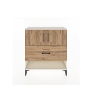Arges Şifonyer 2 Raflı Tek Çekmeceli 2 Kapaklı 88x30x96 Aytaşı-Çam