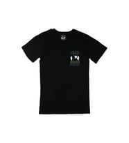 Dont Need Life Cep Logo Tasarımlı Siyah Tişört