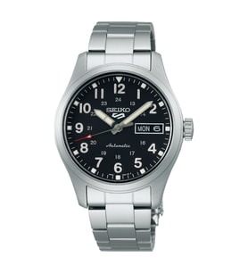 Seiko SRPJ81 Otomatik Mekanizma Tarih ve Gün Göstergeli Metalik Renk Erkek Kol Saati