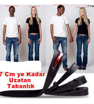 Hava Yastıklı Boy Uzatıcı Tabanlık Uzatan Ayakkabı Uzatma Tabanlığı Gizli Topuk Taban Yükseltic 7 Cm