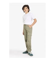 Defacto Kargo Jogger Gabardin Haki Erkek Çocuk Pantolon G6424A8/KH202