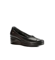 Forelli Zega 57608 Kadın Comfort Ayakkabı - Siyah