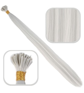 Fiber Sen Boncuk Kaynaklık Renkli / Gri / 100 Adet