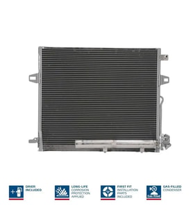 NISSENS 94897 Klima Radyatoru A2515000054