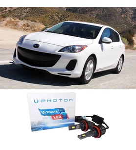 Mazda 3 Led Xenon Kısa Far Ampulü H11 Ultimate Yeni Seri Beyaz 2009-2013