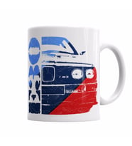 BMW E30 M STYLE    Kupa Bardak Porselen