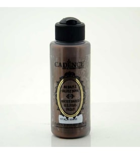 Cadence Su Bazlı Yaldız 120 ml. 117 Açık Kahve 
