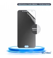 SChitec ASUS Zenfone 4 Selfie ZB553KL Uyumlu Ön Yüzey Hayalet Privacy Hidrojel Ekran Koruyucu