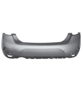 RENAULT MEGANE ARKA TAMPON 2 SENSÖR DELİKLİ SEDAN ASTARLI 16- REN07ME159P 850100054S