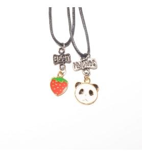 TEDZ COLLECTİON Panda Arkadaşlık Kolyesi