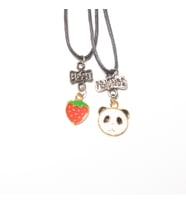 TEDZ COLLECTİON Panda Arkadaşlık Kolyesi
