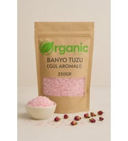 Doğal Gül Aromalı Banyo Tuzu 250gr, Rahatlatıcı ve Yenileyici Ayak Bakımı