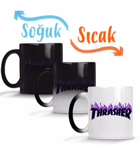 Thrasher 02 Sihirli Kupa Bardak Porselen