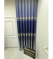 NİVEMESHOME NİLÜFER  V -517 LACİVERT 1/3  PİLELİ FON PERDE APM