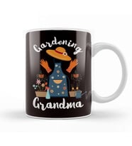 Gardening Grandma Grandmom Gardener Garden Landscaper Lawn Kupa Bardak Porselen