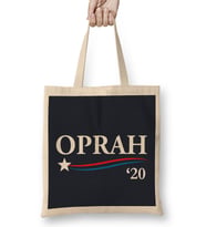 Oprah Winfrey Oprah 2020 For President Bez Çanta Uzun Saplı
