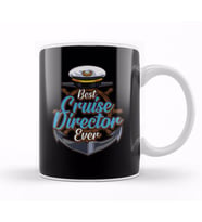 Funny Best Cruise Director Ever Boating Captain Kupa Bardak Porselen
