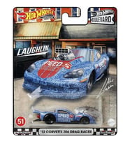 Hot Wheels Boulevard Premium 12 Corvette Z06 Drag Racer GJT68 HCR12