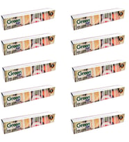 Green PVC Streç Film Folyo - Gıdaya Uygun - 9 Mikron - 45 Cm. x 300 Metre - 10 Paket